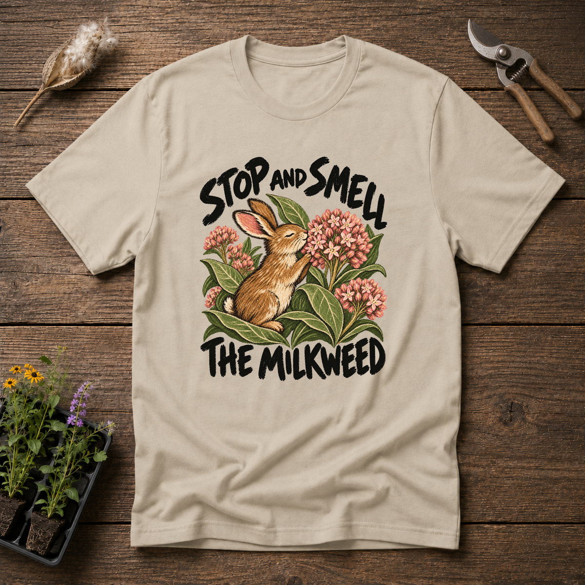 Smell The Milkweed T-Shirt
