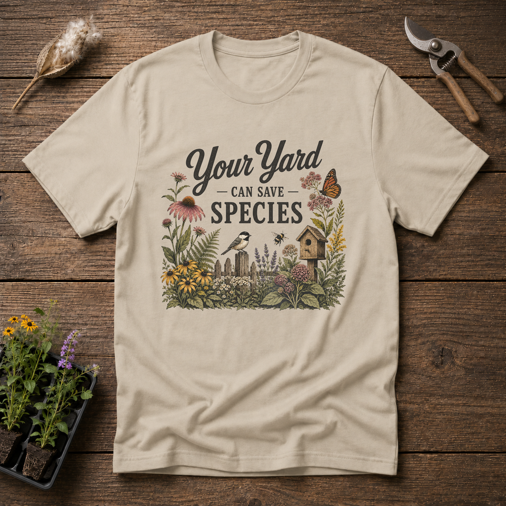 Your Yard Can Save Species T-Shirt