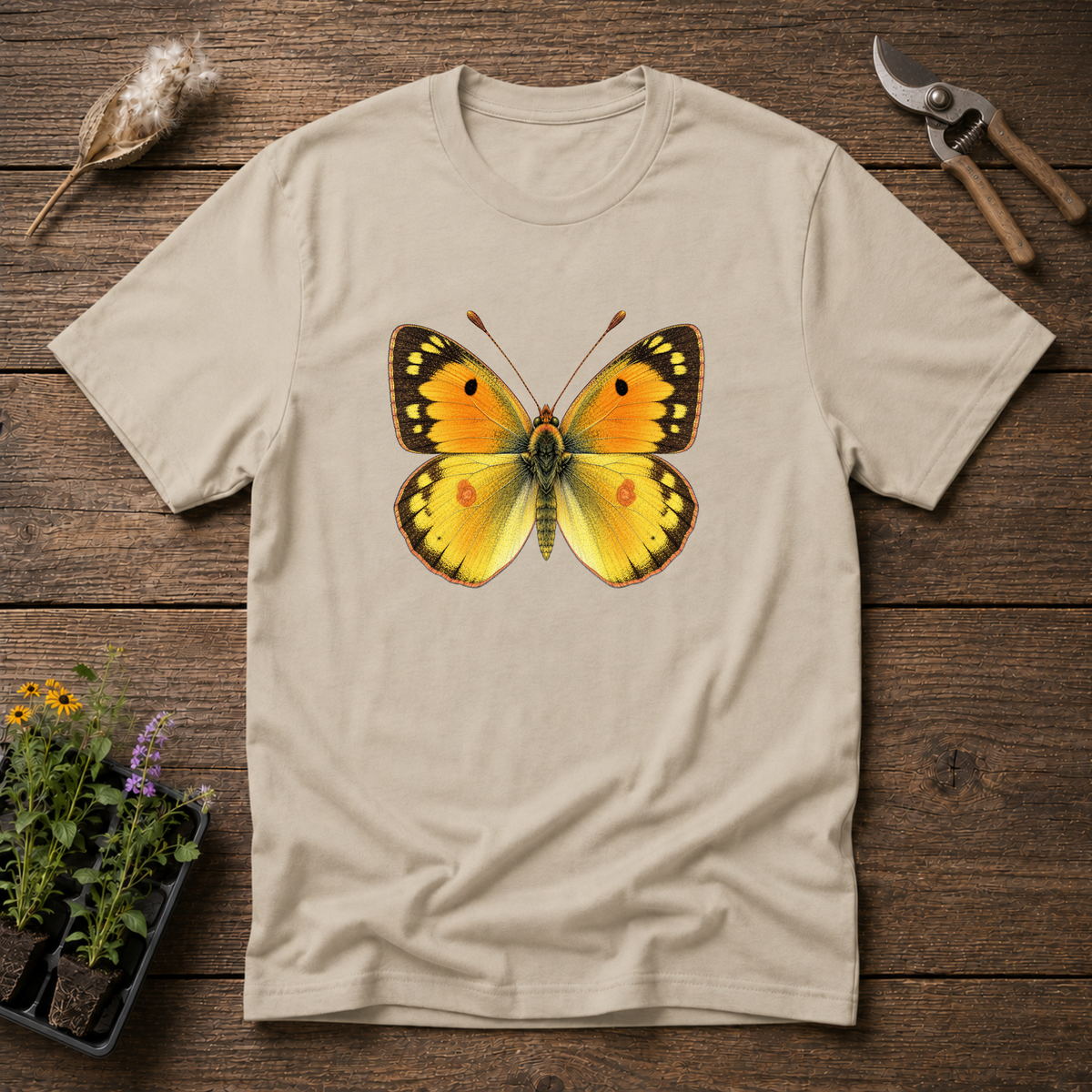 Orange Sulphur Butterfly T-Shirt