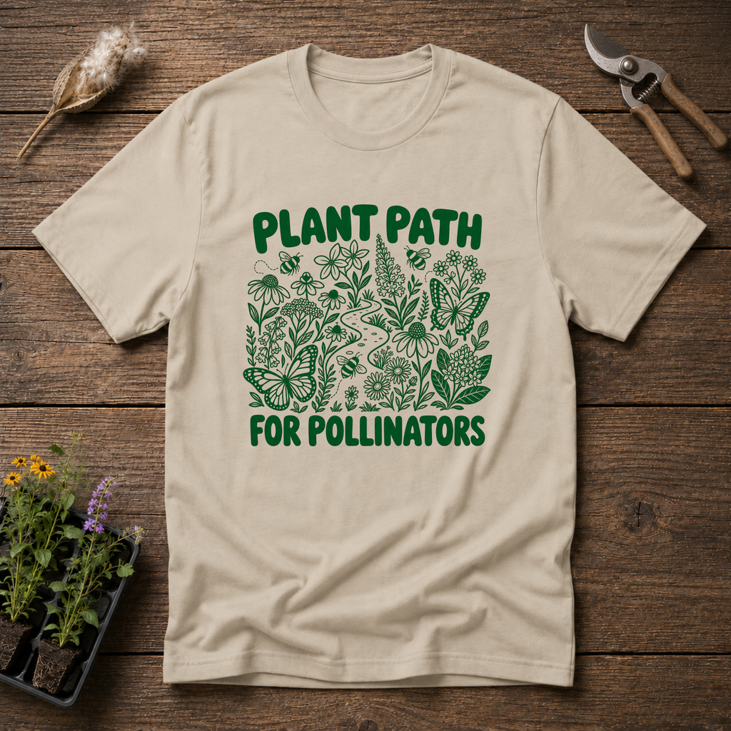 Plant Path For Pollinators T-Shirt