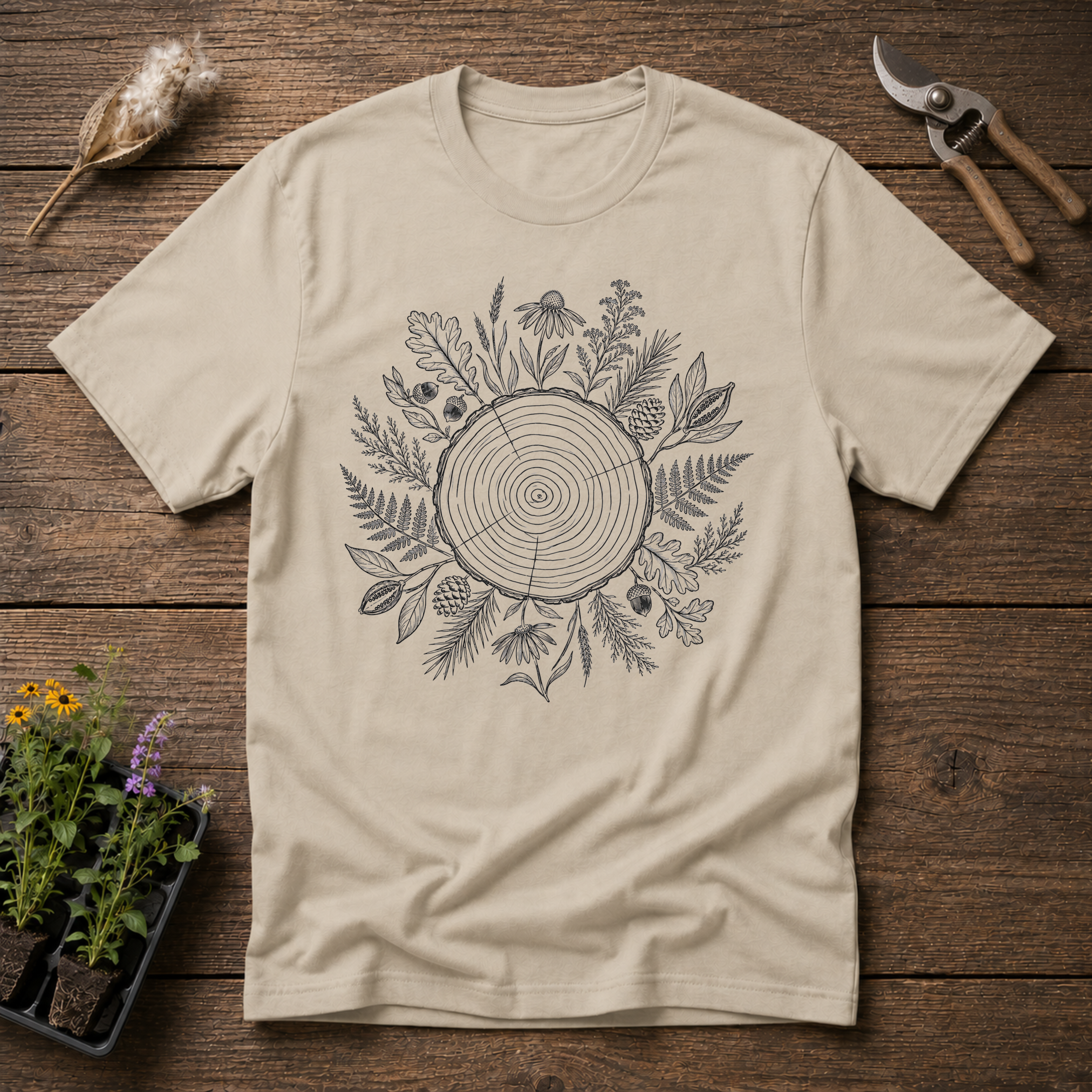 Native Forest Circle T-Shirt