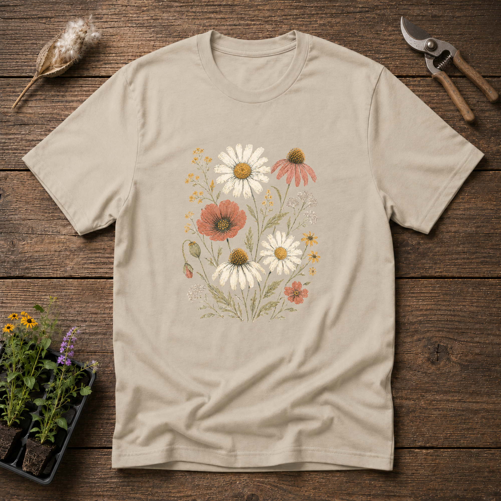 Botanical Wildflowers T-Shirt