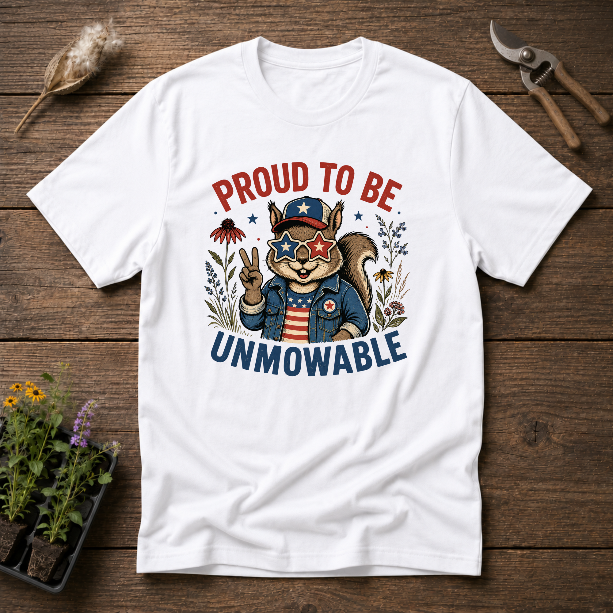 Proudly Unmowable T-Shirt