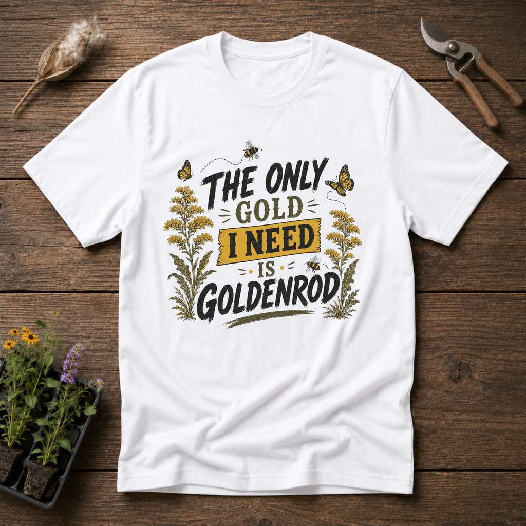 The Only Gold I Need Is Goldenrod T-Shirt