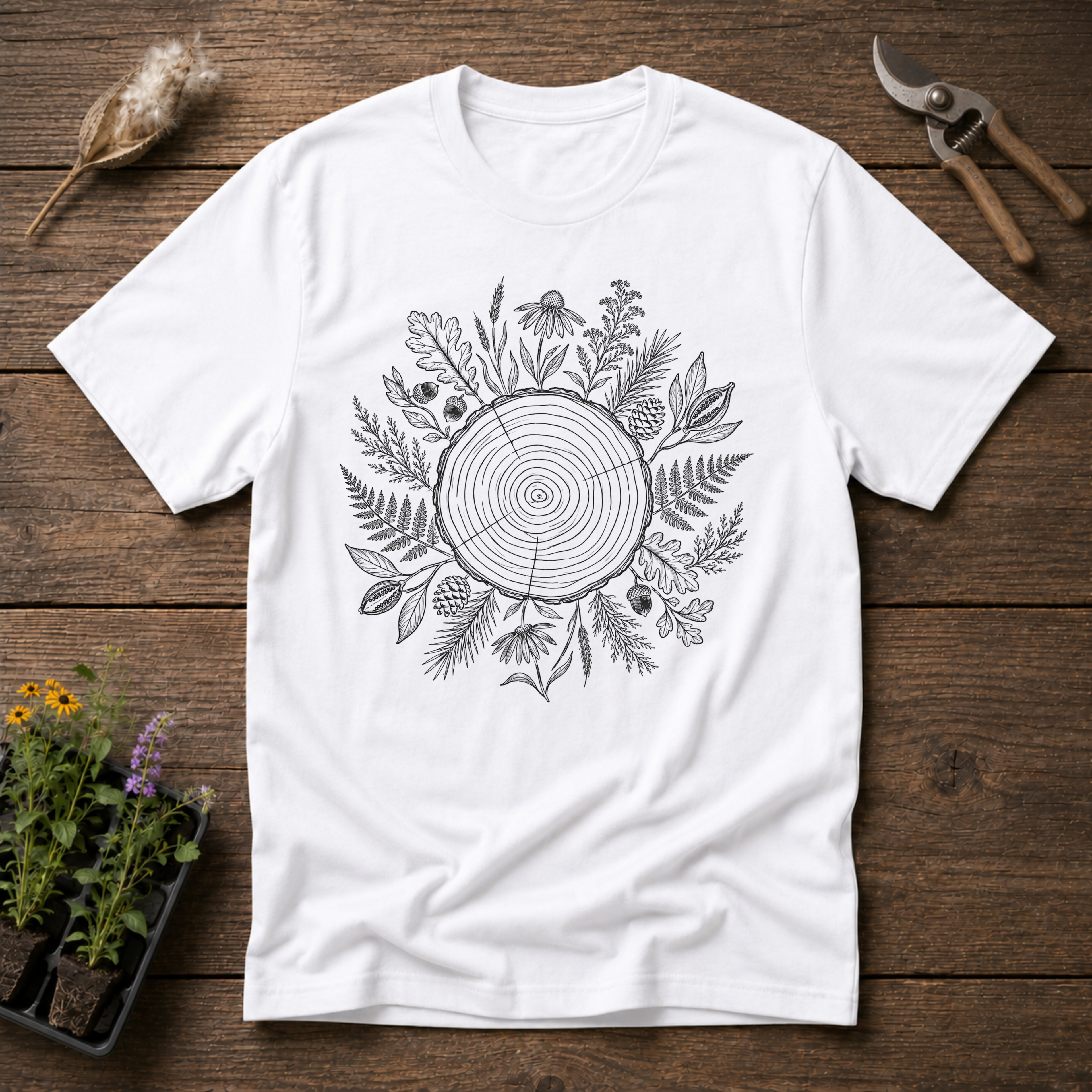 Native Forest Circle T-Shirt