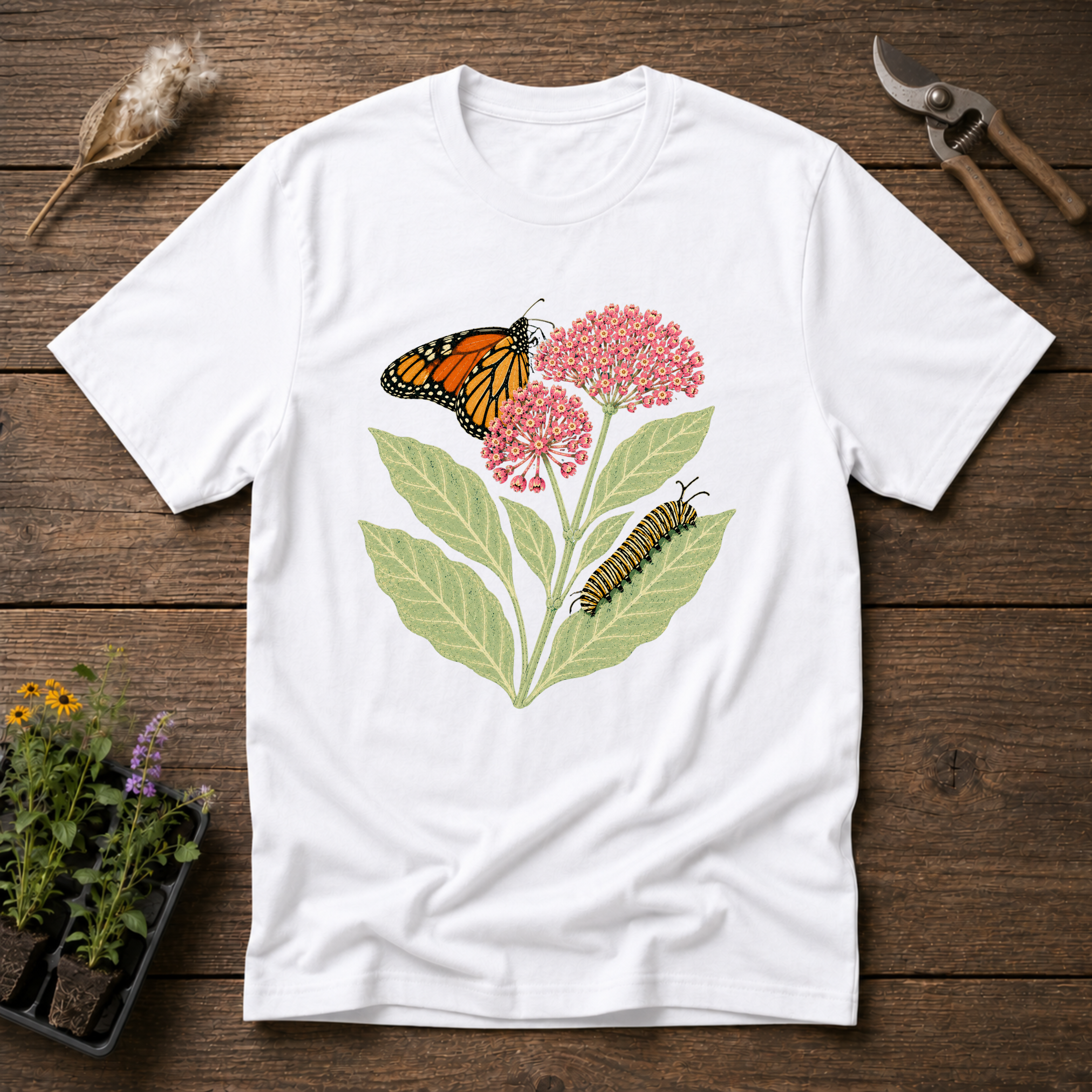 Monarch & Milkweed T-Shirt