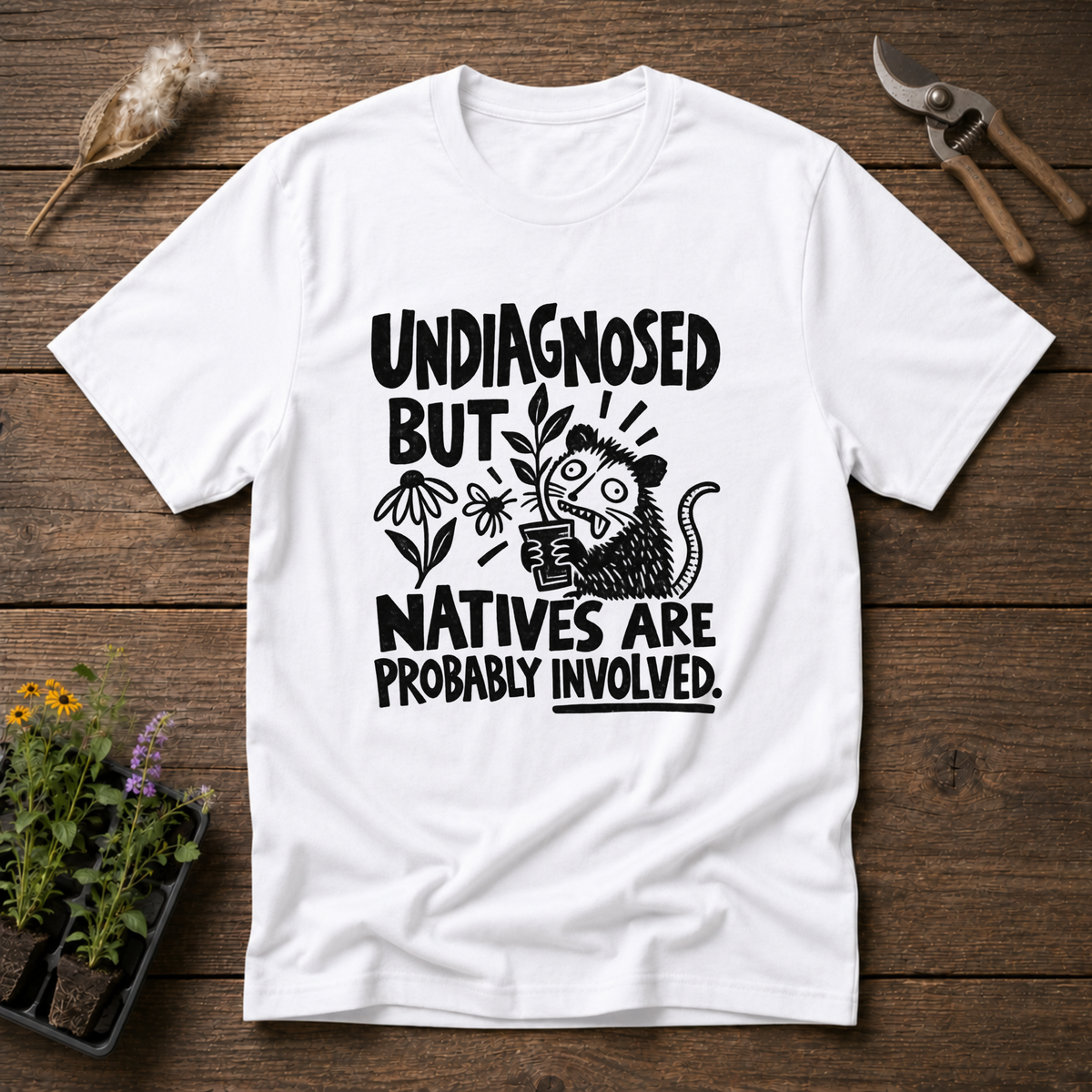 Undiagnosed T-Shirt in White