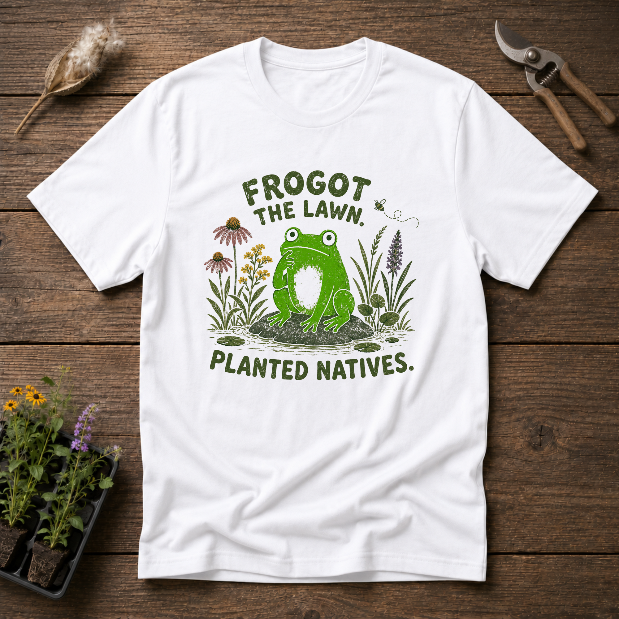 Frogot The Lawn T-Shirt