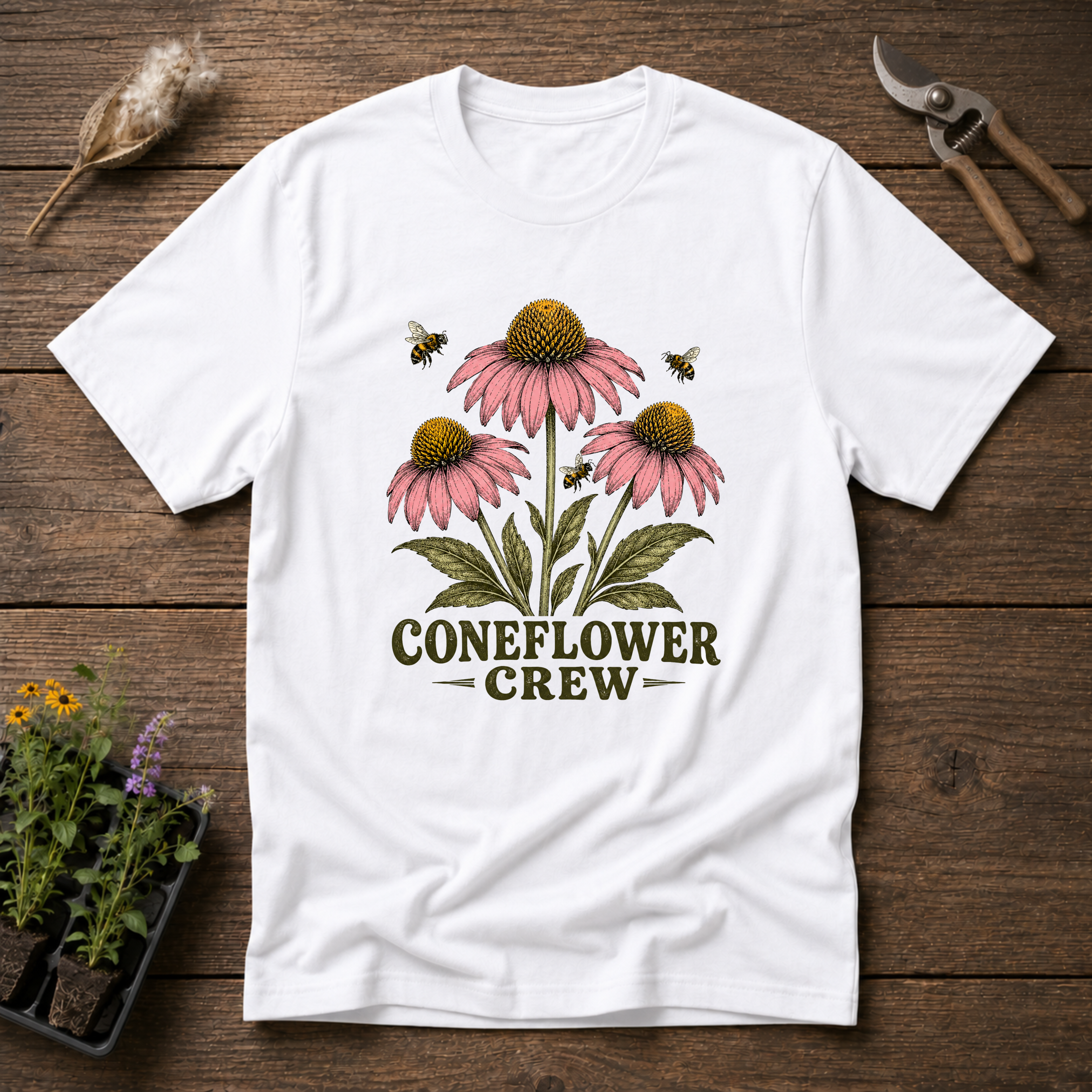 Coneflower Crew T-Shirt