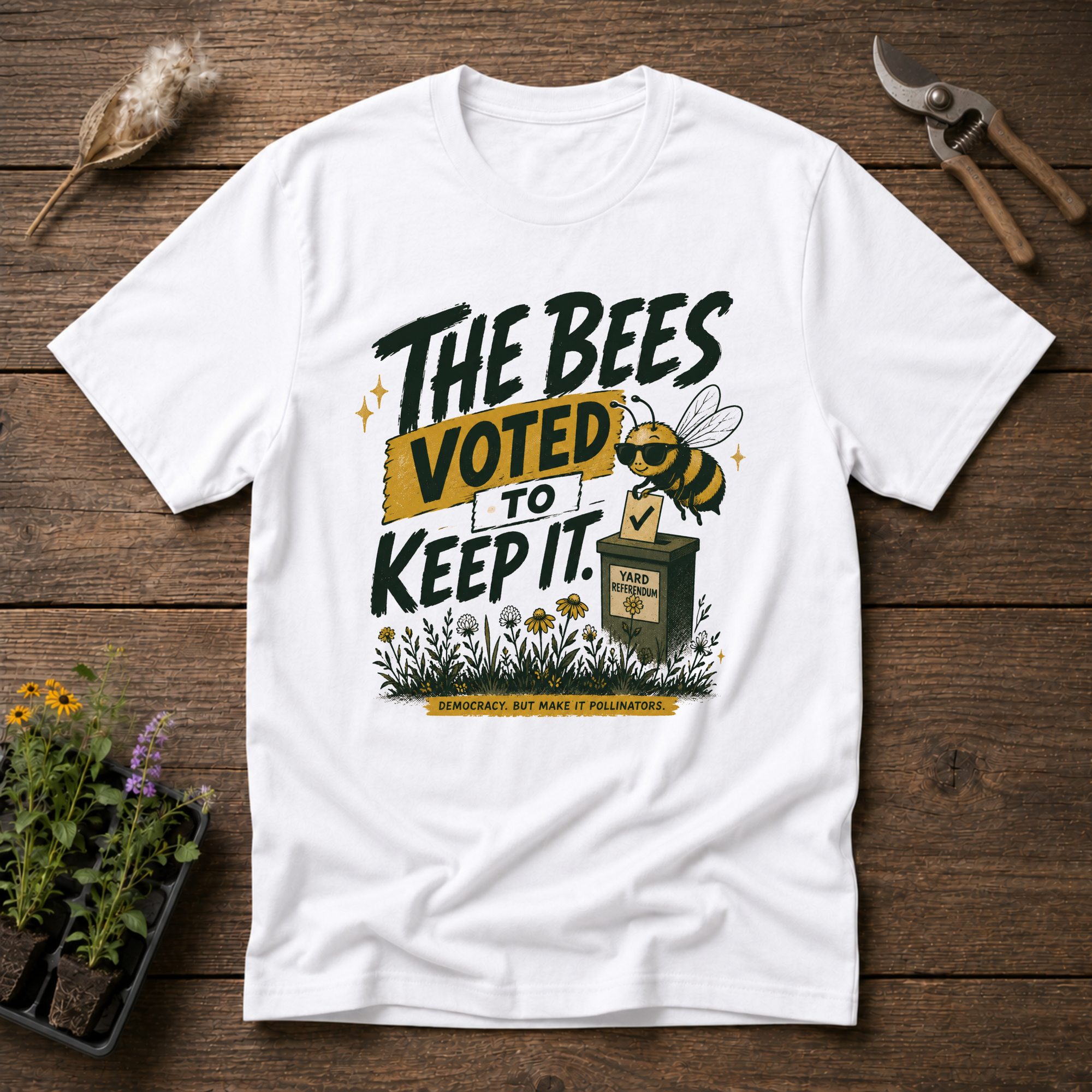 Bees Voted Yes T-Shirt
