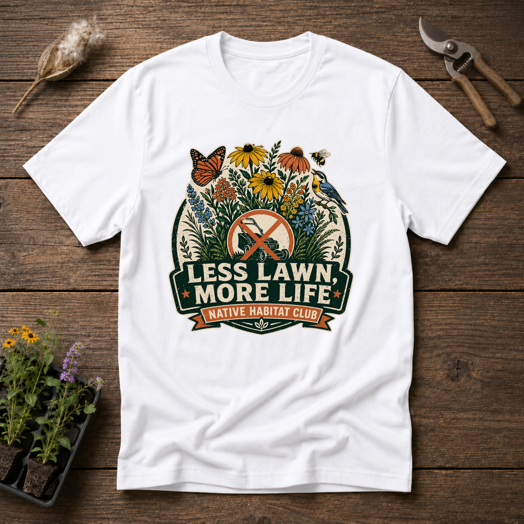 Less Lawn More Life T-Shirt