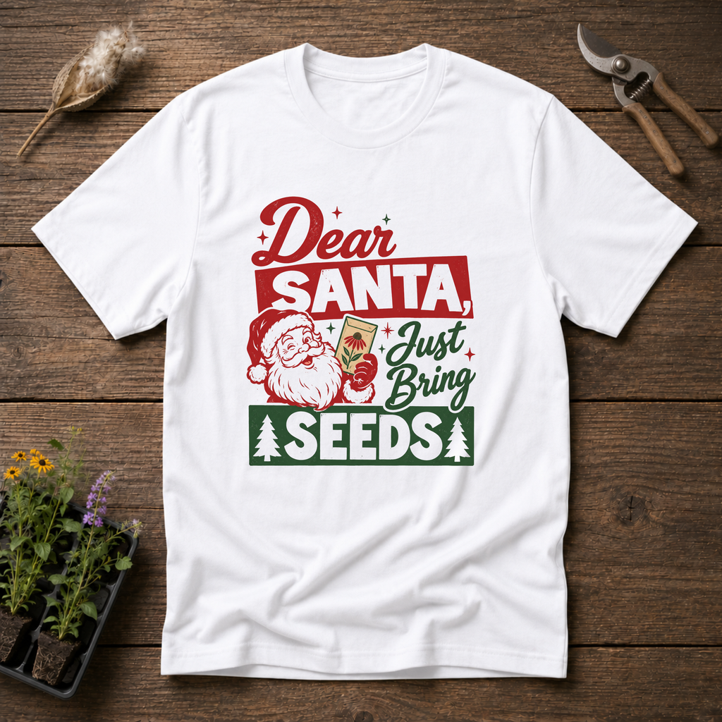 Dear Santa T-Shirt in White