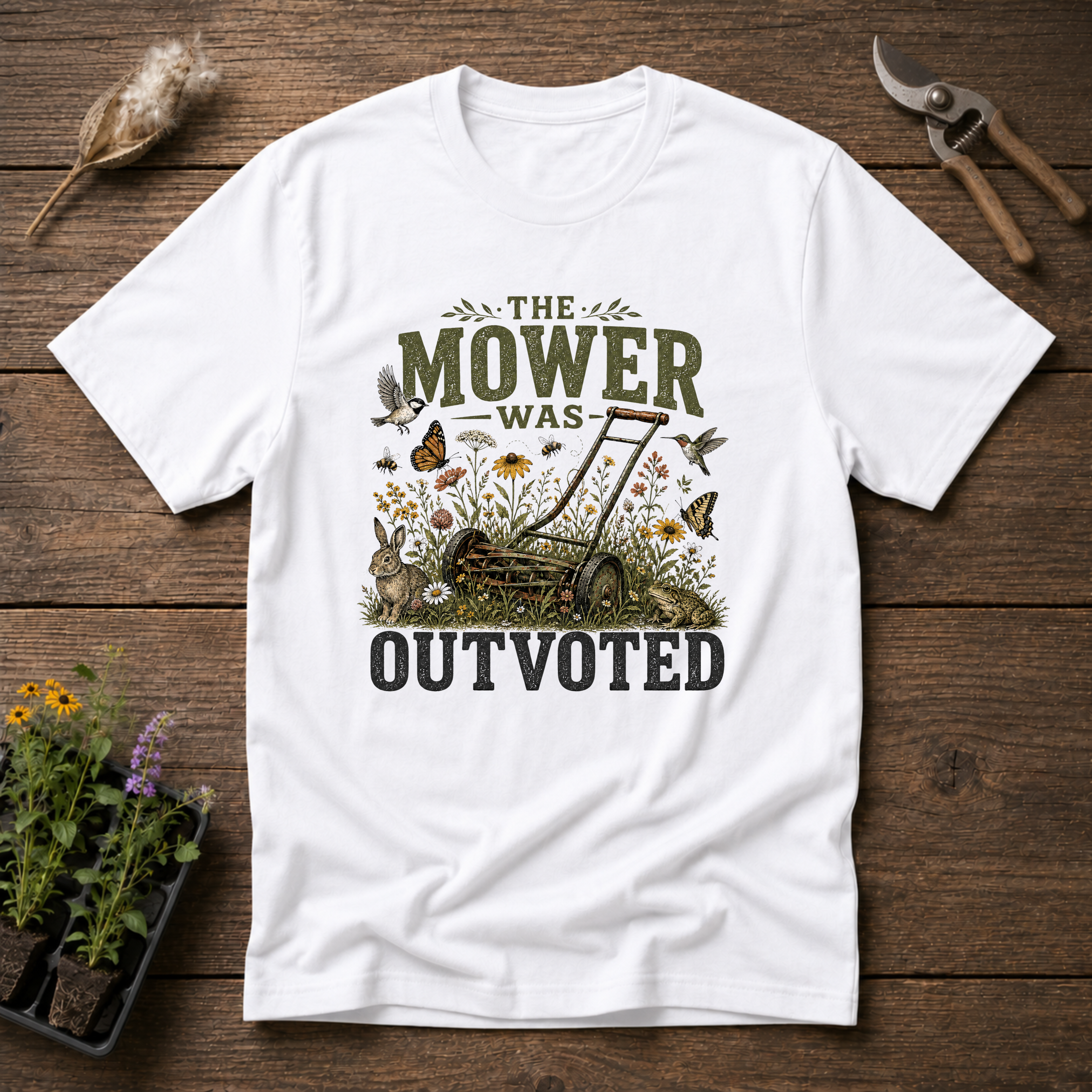 The Mower Was Outvoted T-Shirt