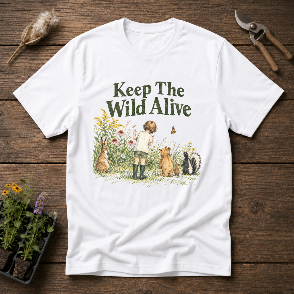 Wild Alive T-Shirt in White