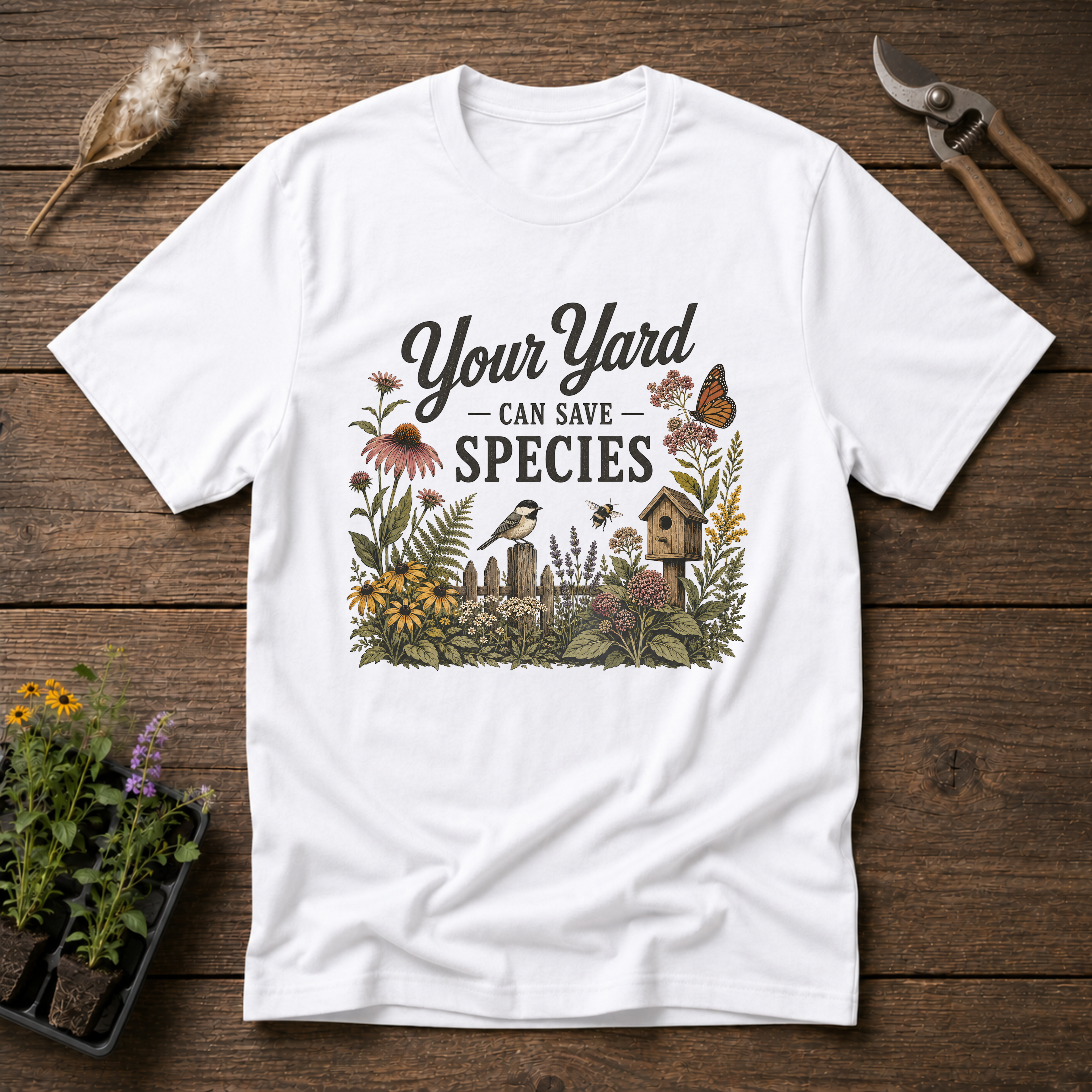 Your Yard Can Save Species T-Shirt