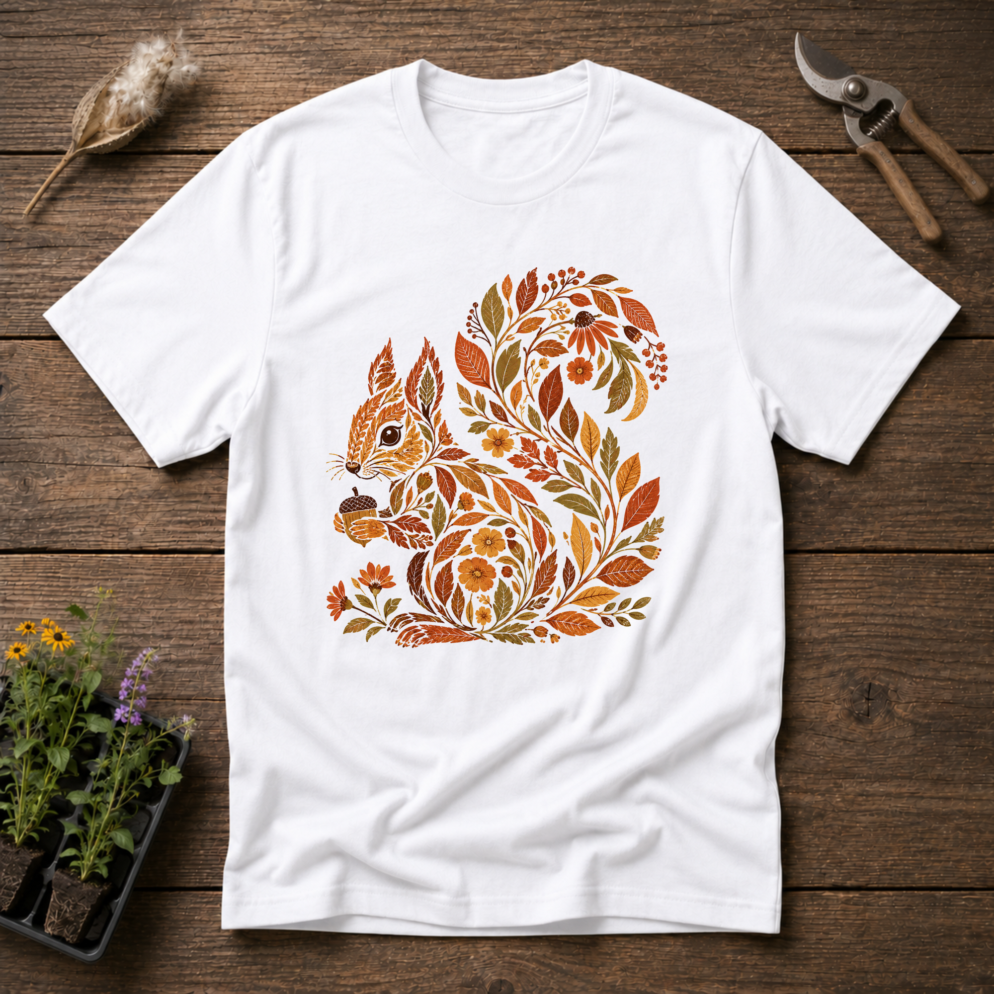 Autumn Squirrel T-Shirt