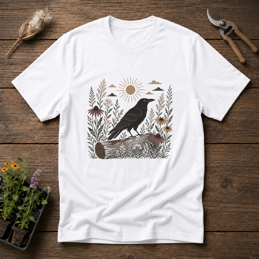 Rustic Crow Meadow T-Shirt