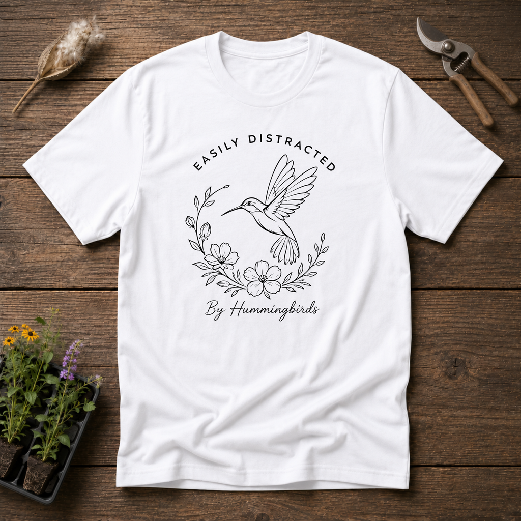 Easily Distracted By Hummingbirds T-Shirt