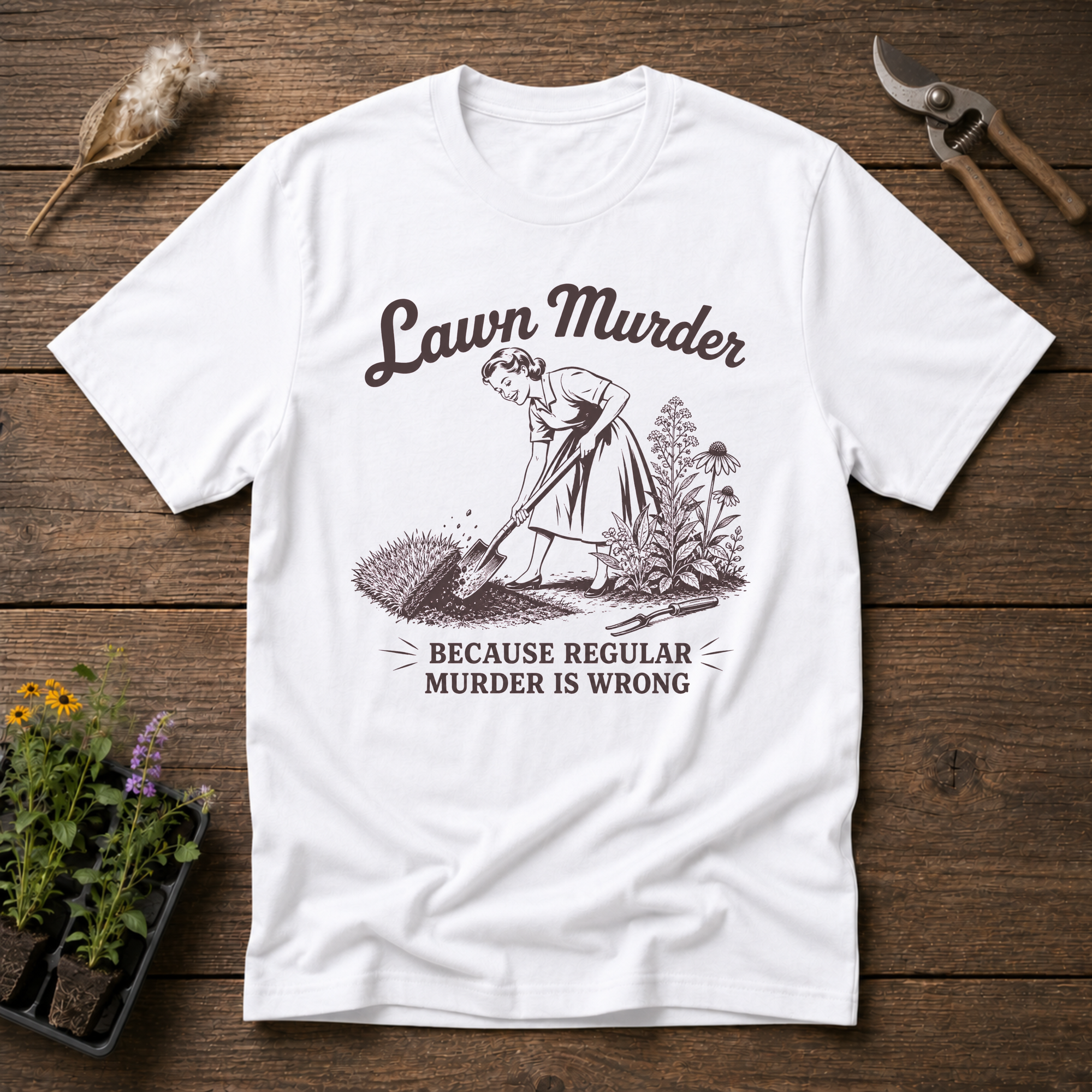 Lawn Murder T-Shirt