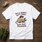 Heroes Plant Milkweed T-Shirt in White