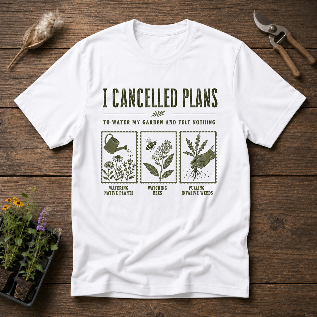 I Cancelled Plans T-Shirt