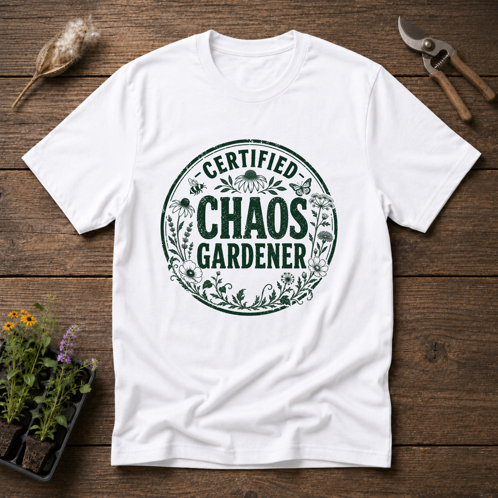 Certified Chaos Gardener T-Shirt