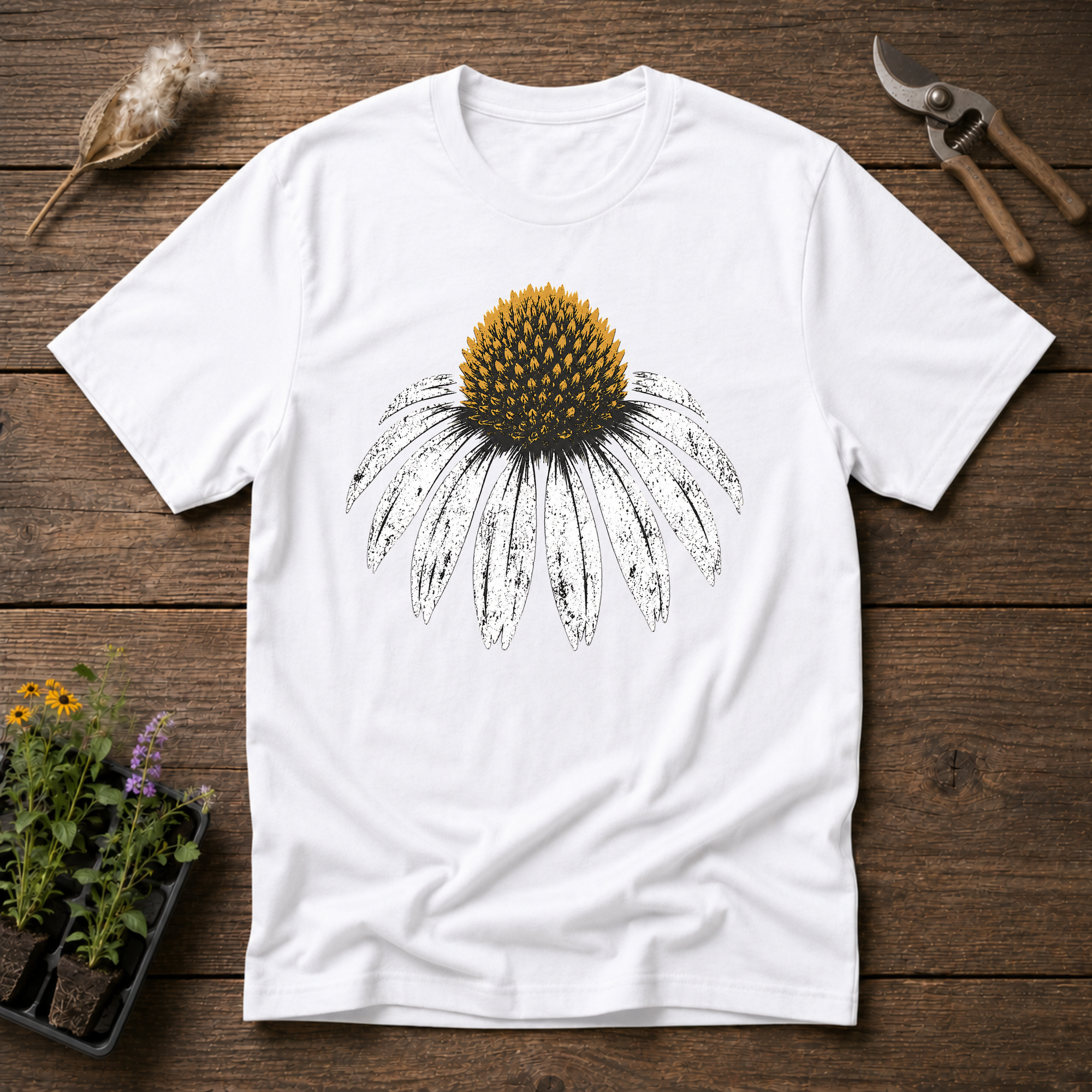 Vintage Coneflower T-Shirt