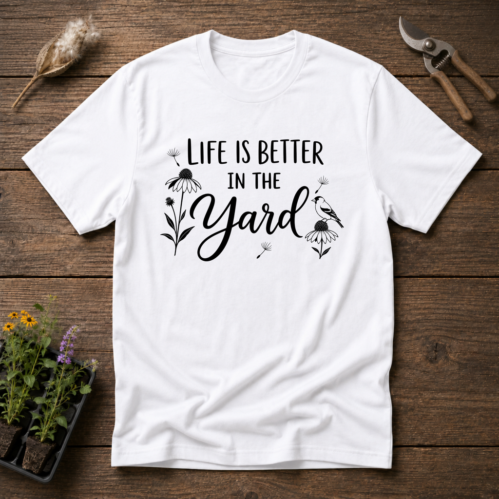 Life Is Better In The Yard T-Shirt