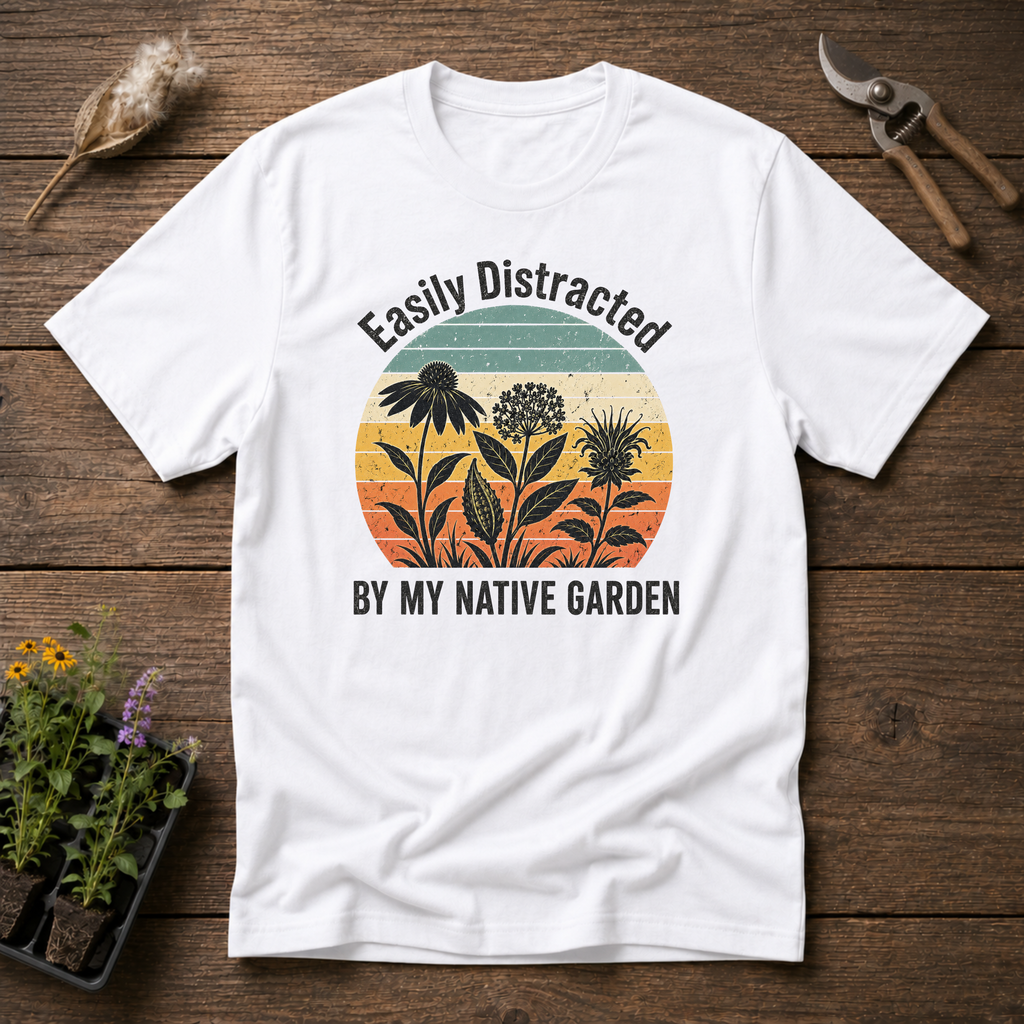 Easily Distracted By My Native Garden T-Shirt