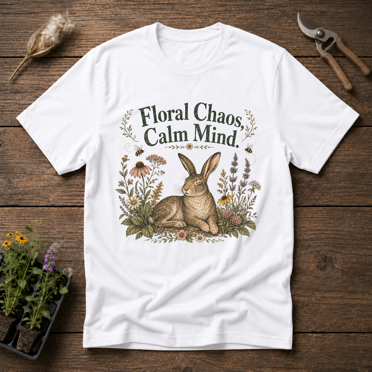 Floral Chaos Calm T-Shirt
