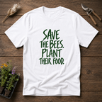 Save The Bees T-Shirt in White