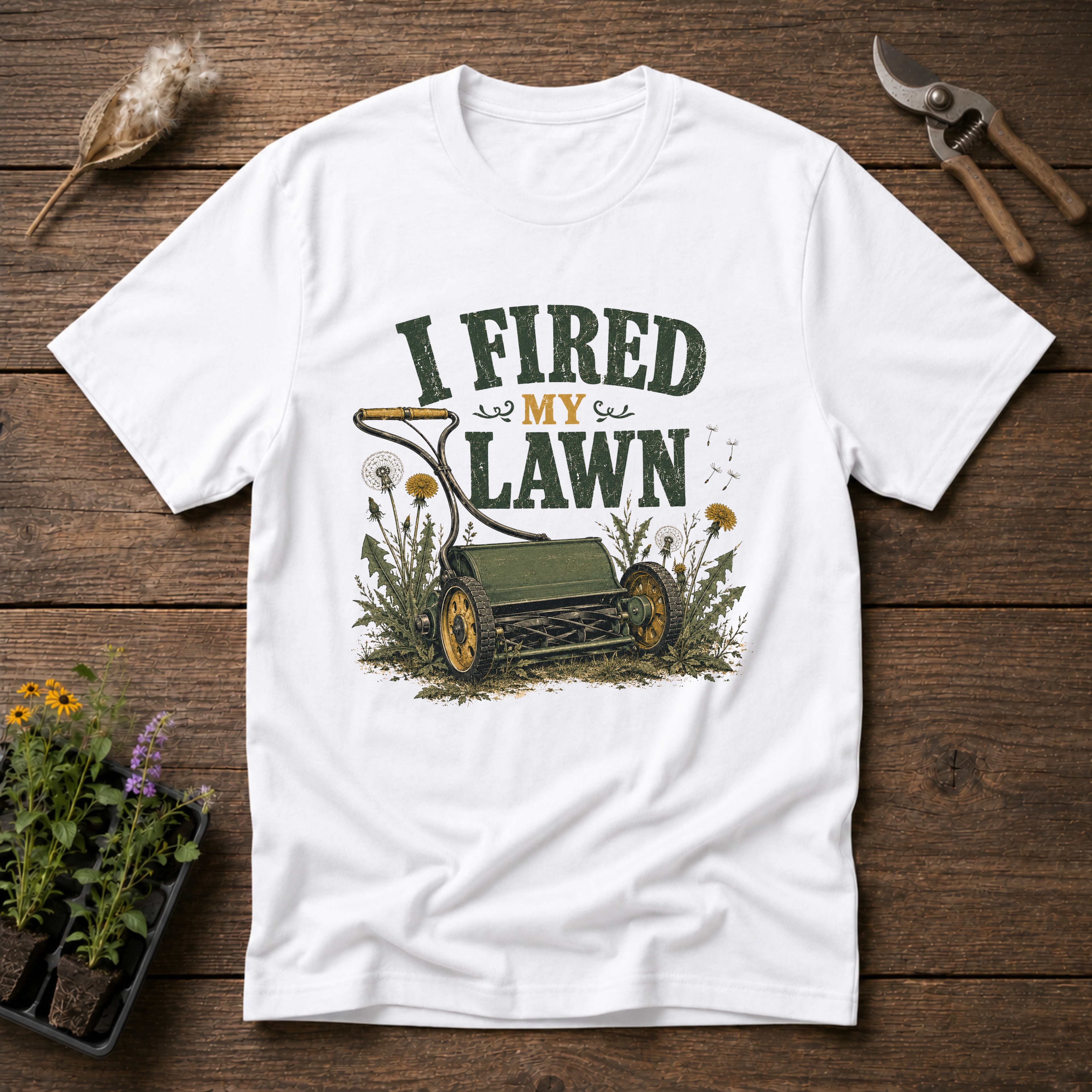I Fired My Lawn T-Shirt