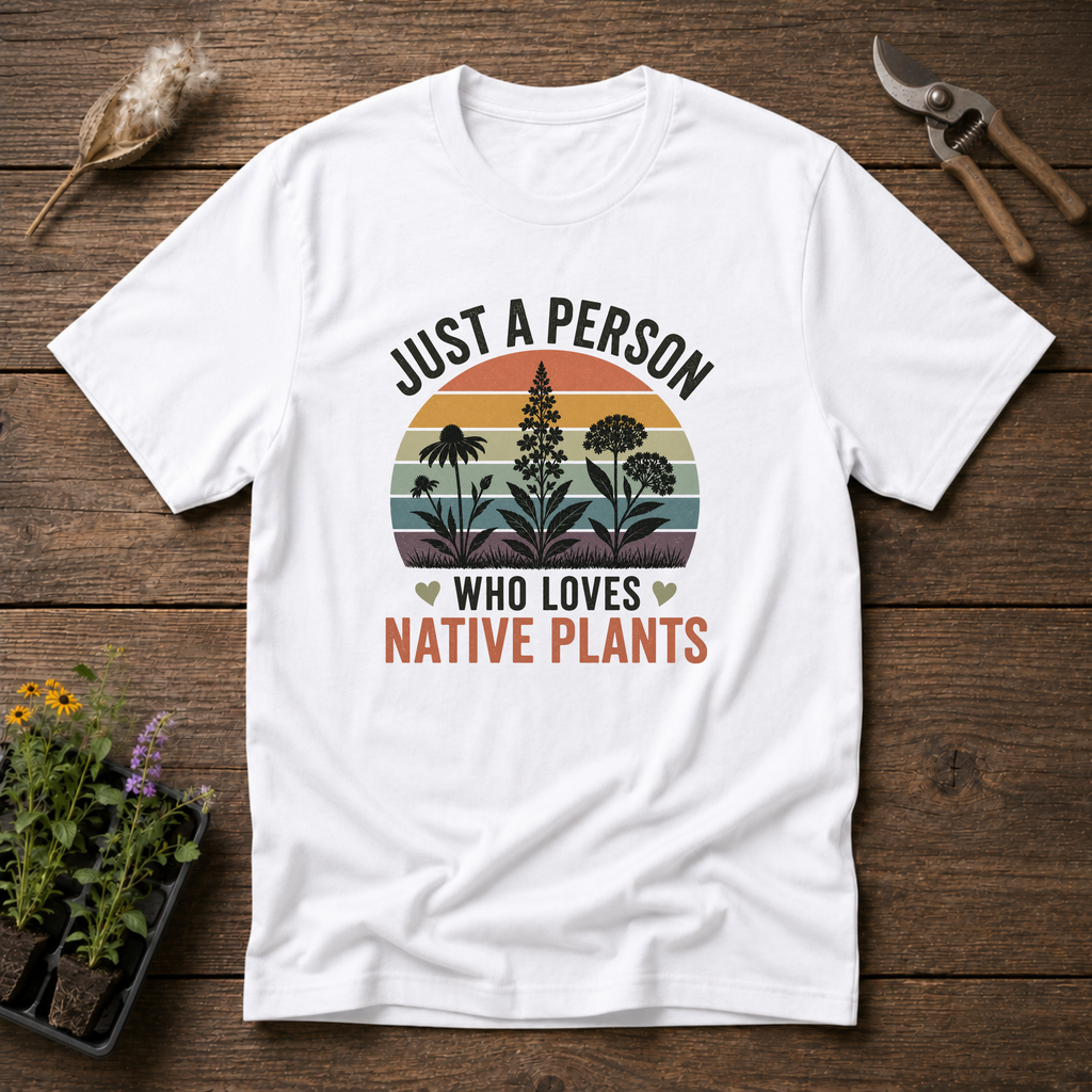 Just a Person Who Loves Native Plants T-Shirt