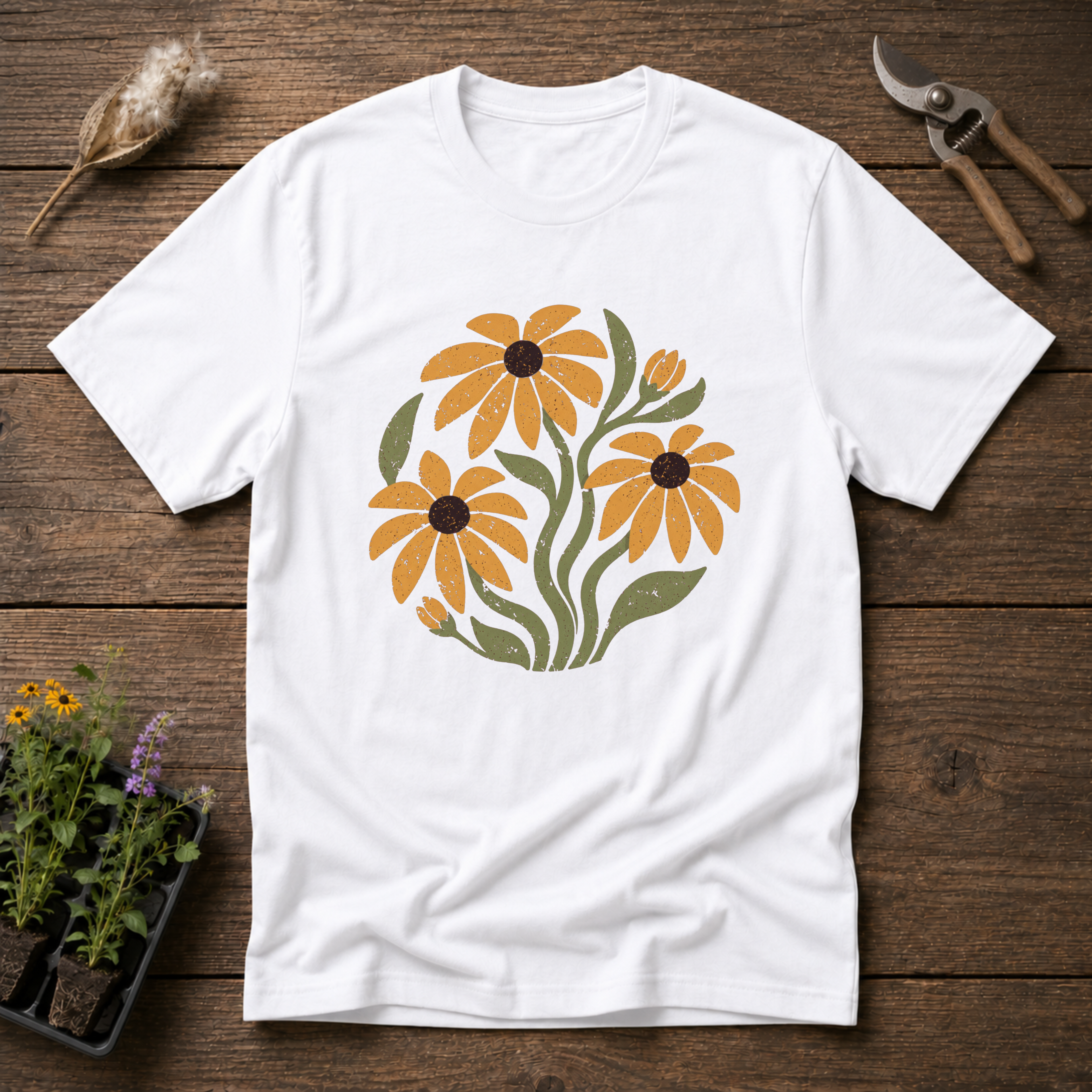 Vintage Black-eyed Susans T-Shirt