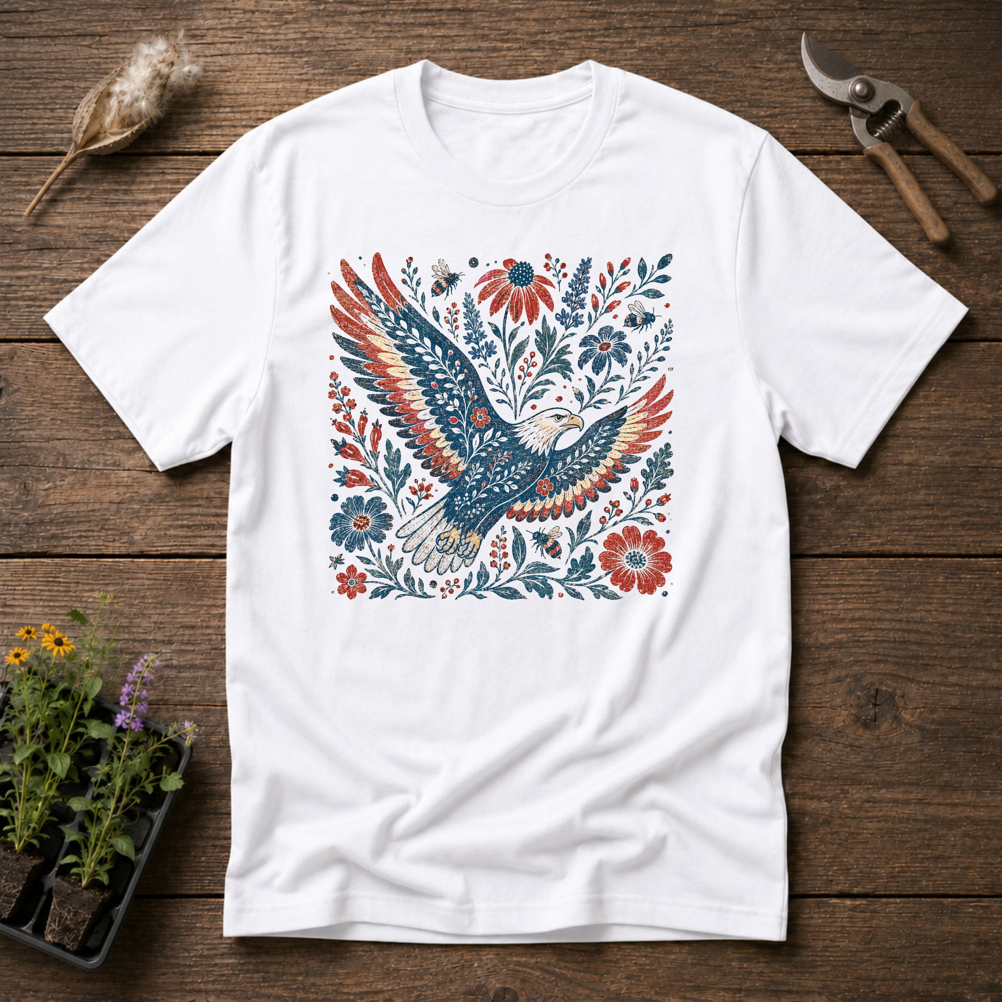 Patriotic Eagle T-Shirt
