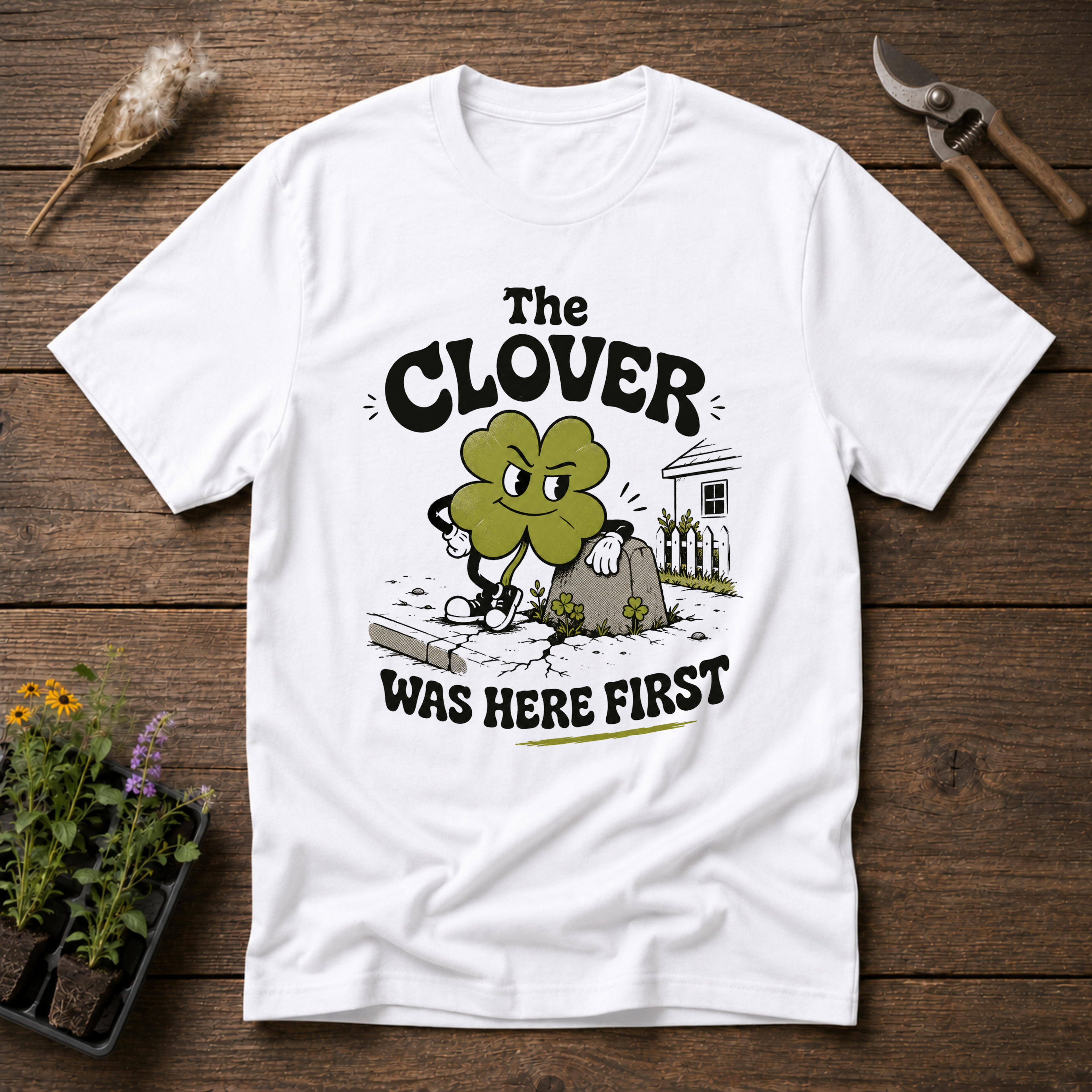The Clover Was Here First T-Shirt