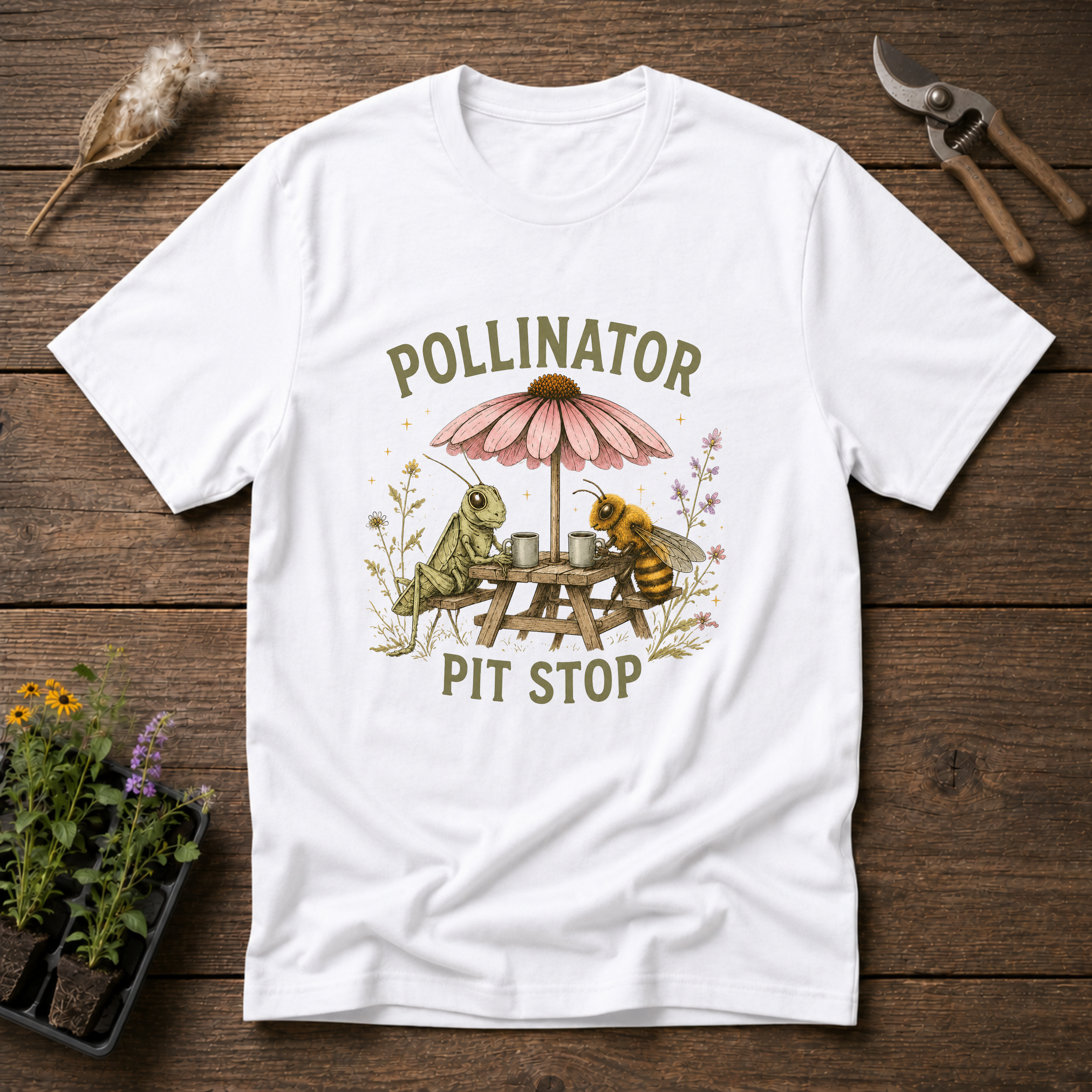 Pollinator Pit Stop T-Shirt