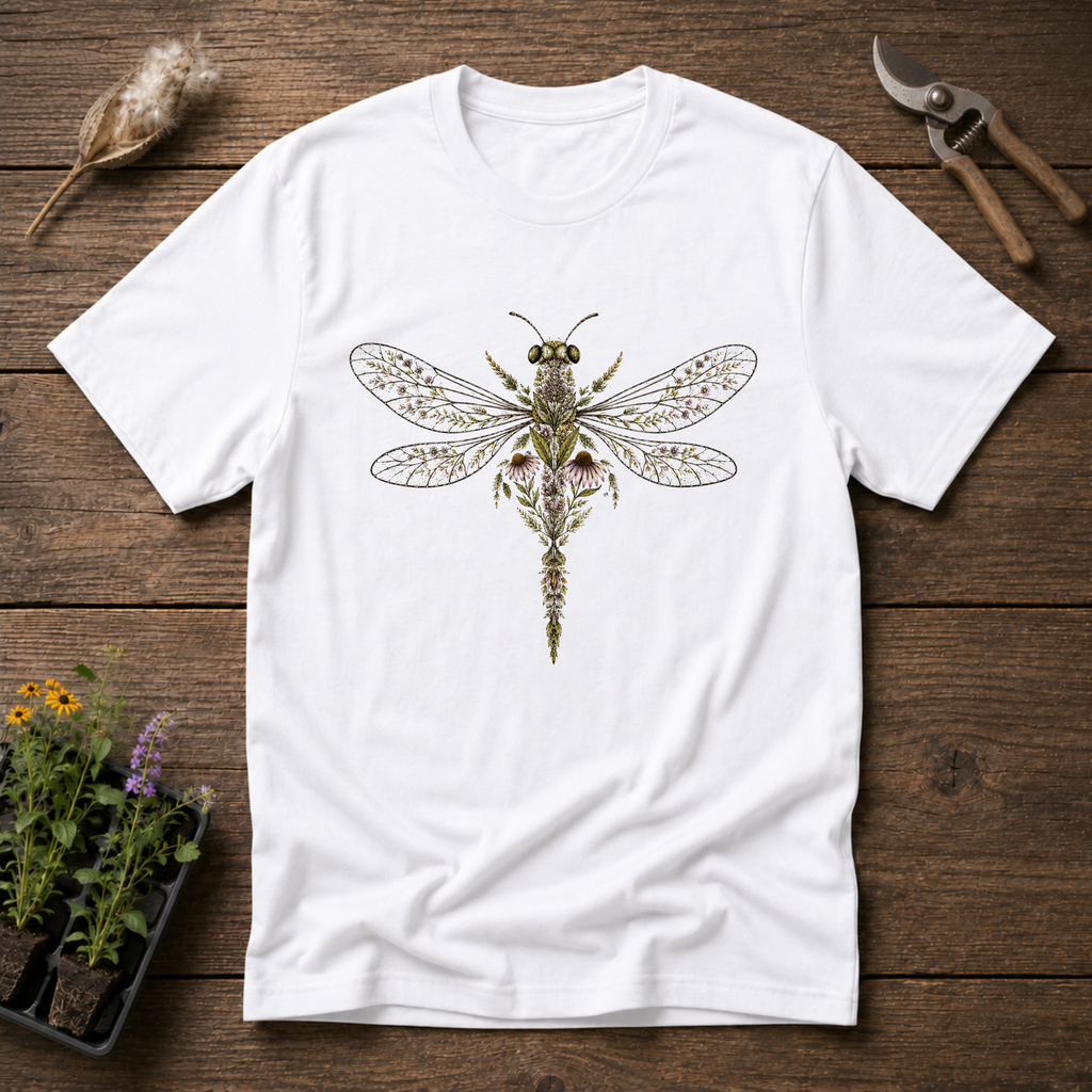 Botanical Dragonfly T-Shirt