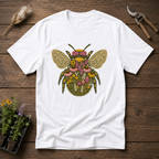 Botanical Folk Bee T-Shirt