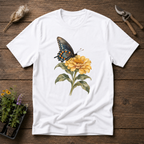 Pipevine Swallowtail T-Shirt in White
