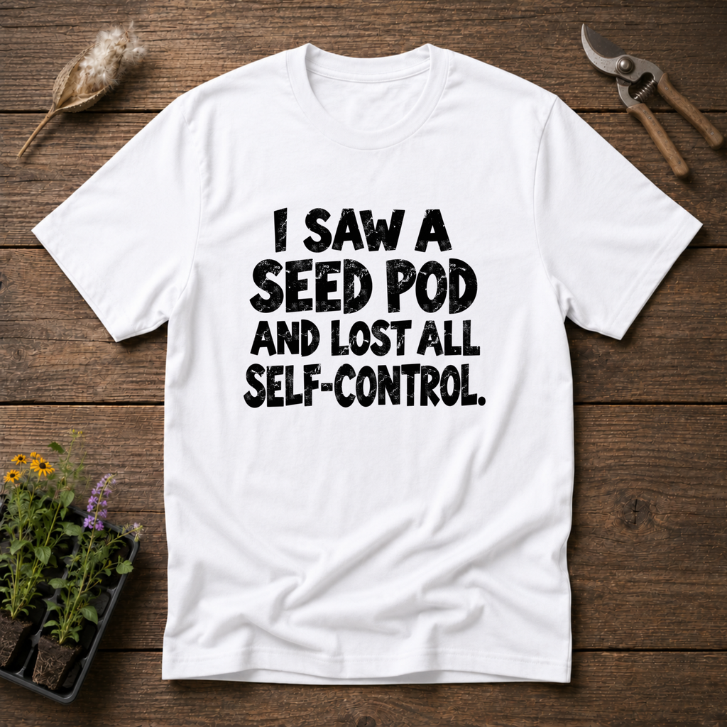 Lost Self-Control T-Shirt in White