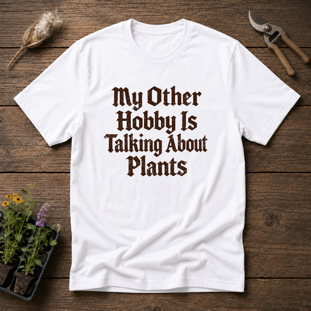 Talking About Plants T-Shirt in White