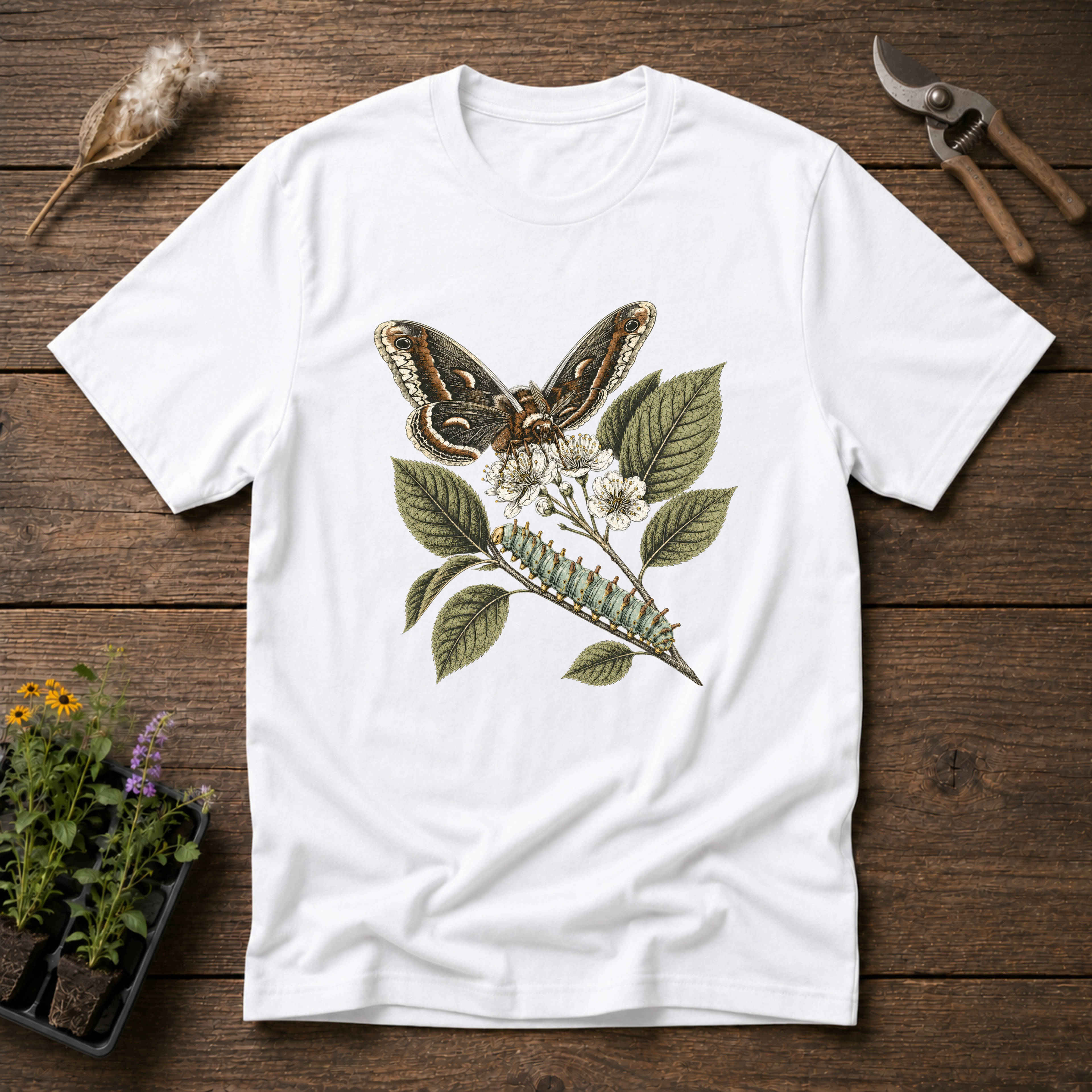 Cecropia Moth T-Shirt
