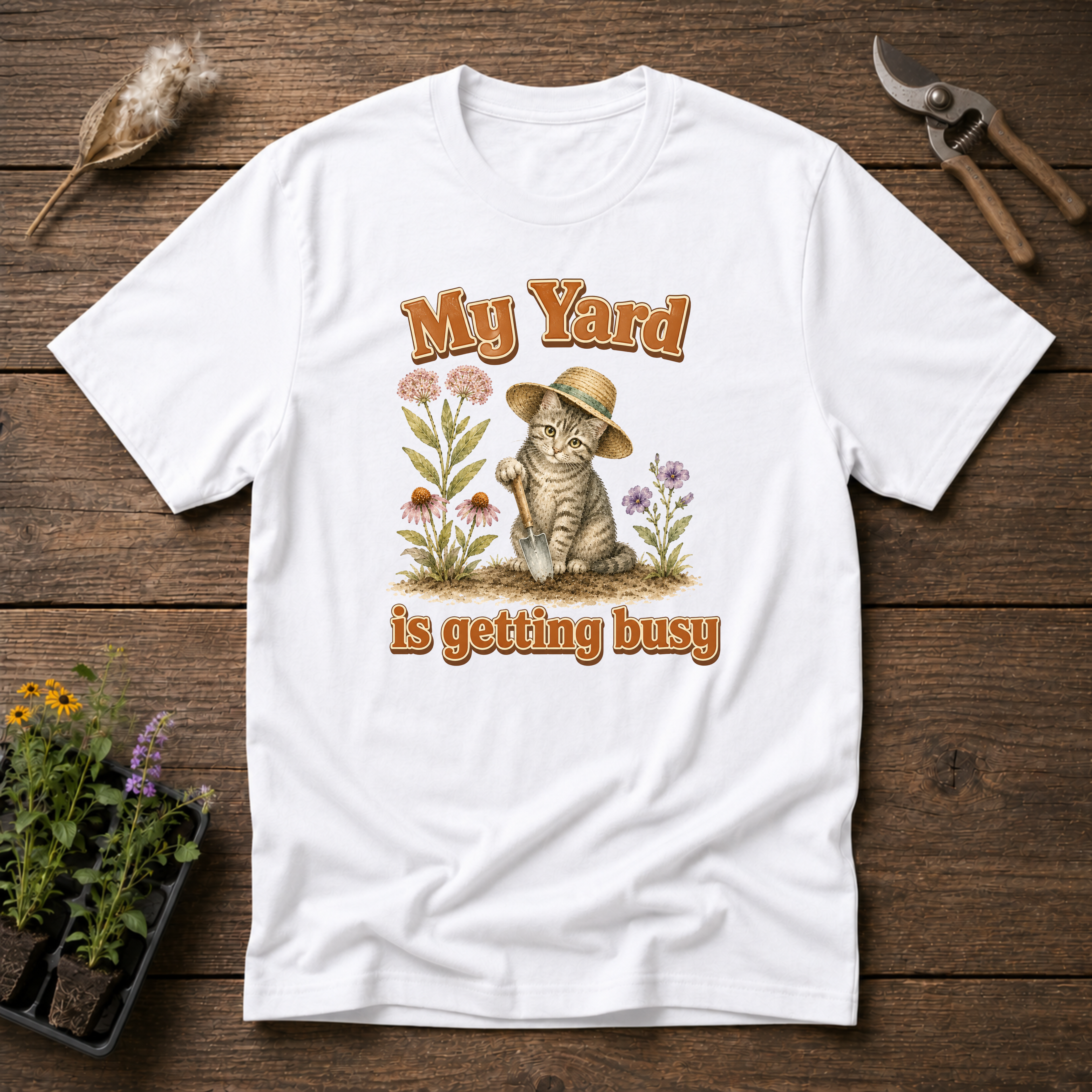 My Yard Is Getting Busy T-Shirt