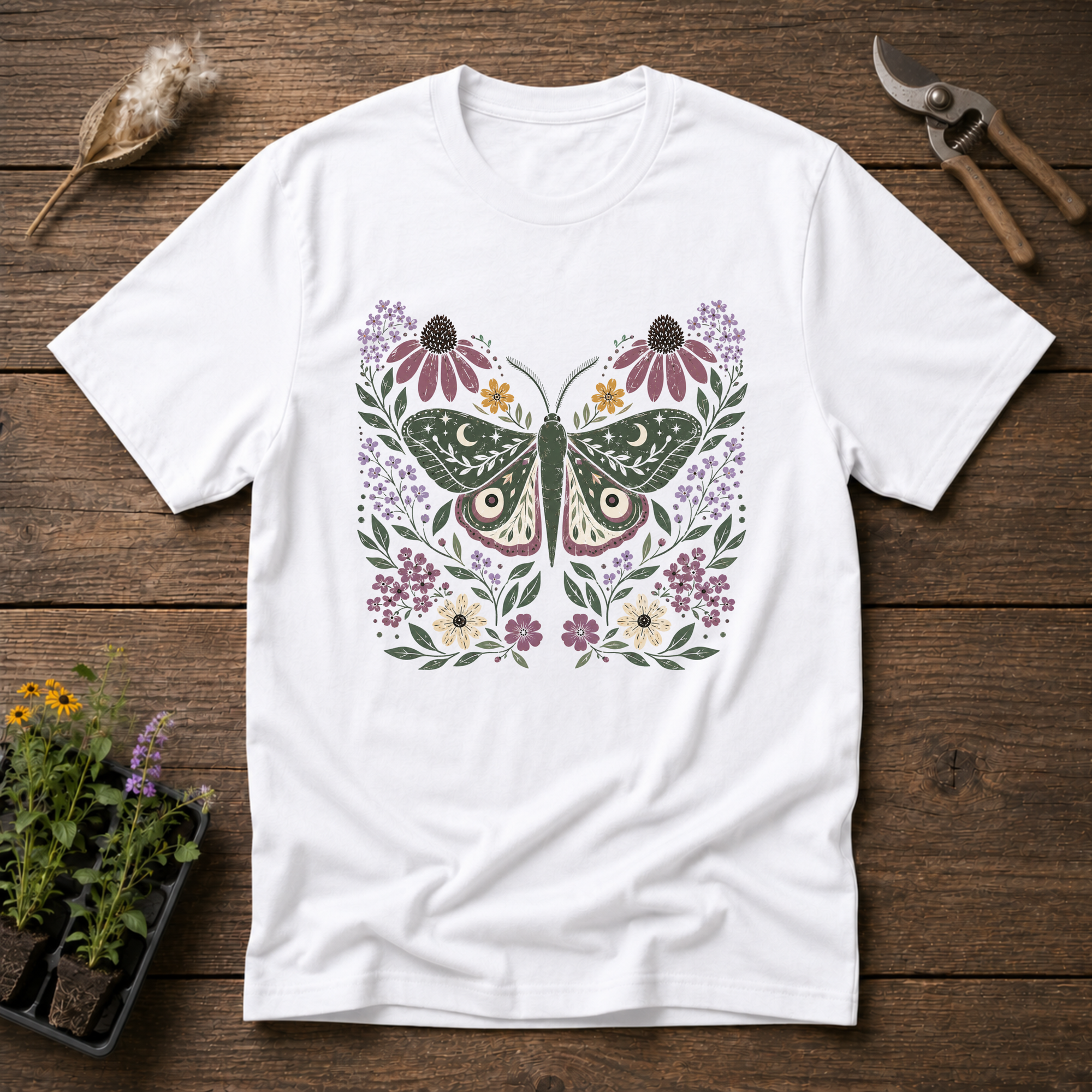 Botanical Moth T-Shirt