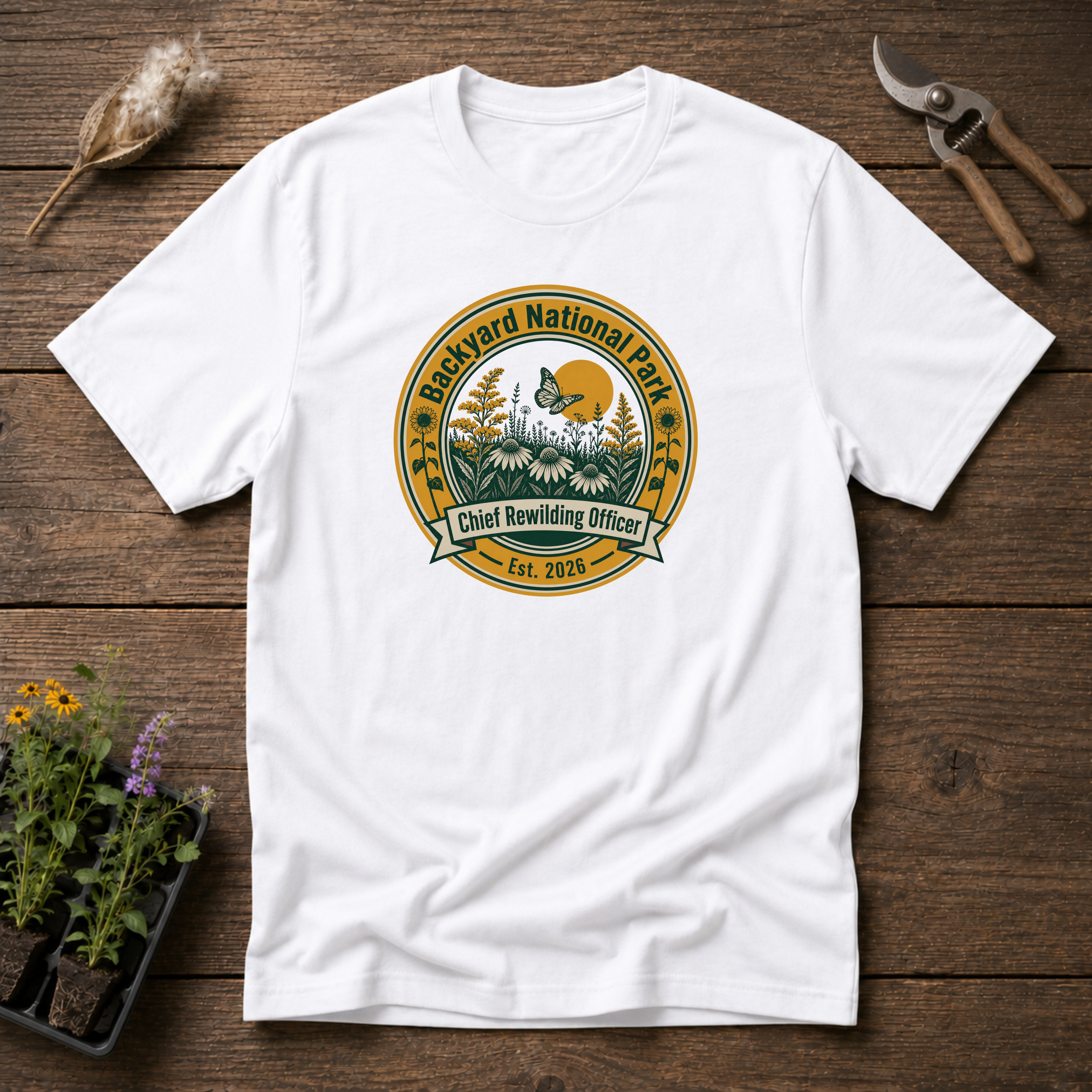 Backyard National Park, Chief Rewilding Officer T-Shirt