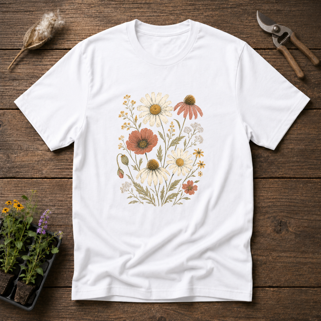Botanical Wildflowers T-Shirt