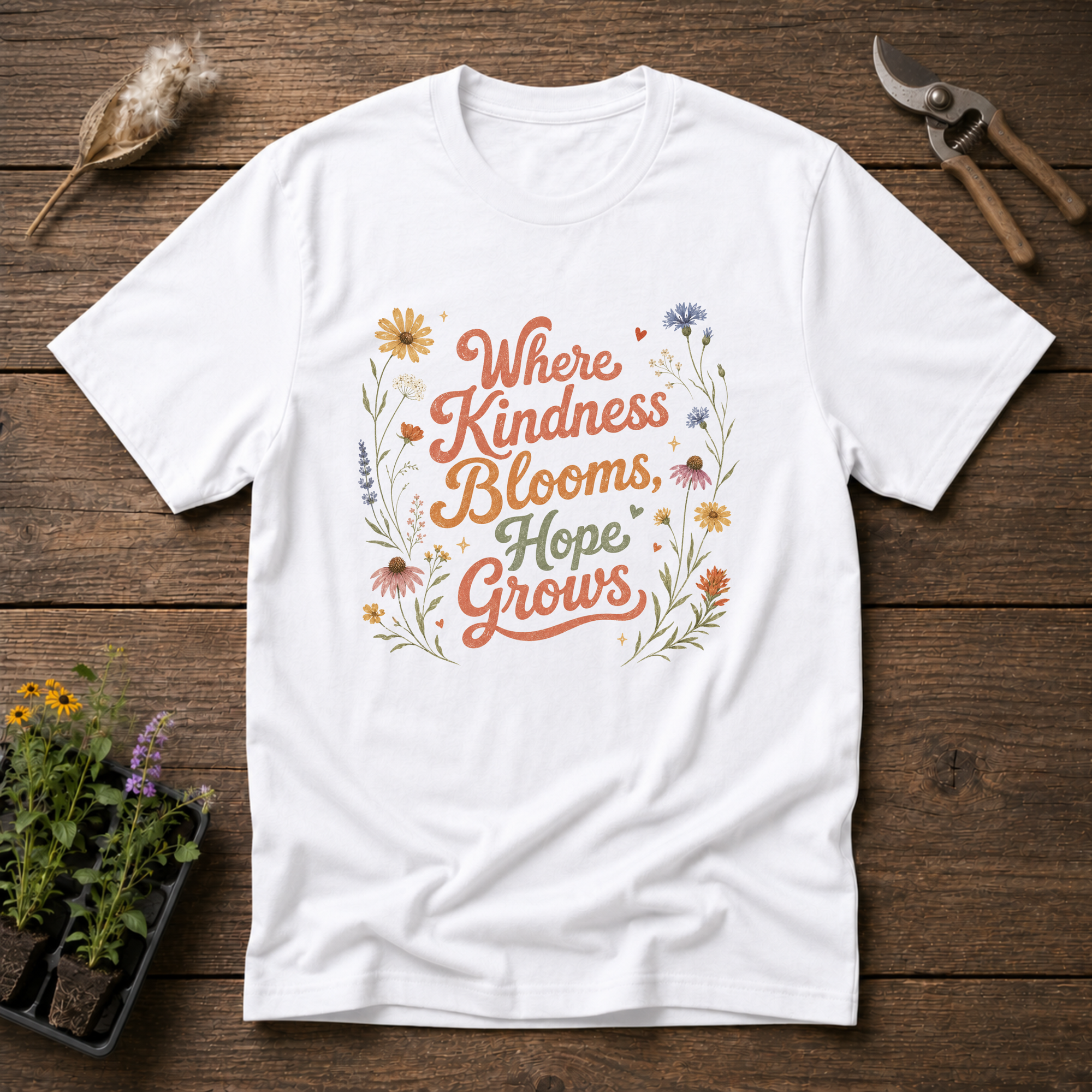 Kindness Blooms Hope T-Shirt