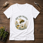 Bee The Change V-Neck Tee