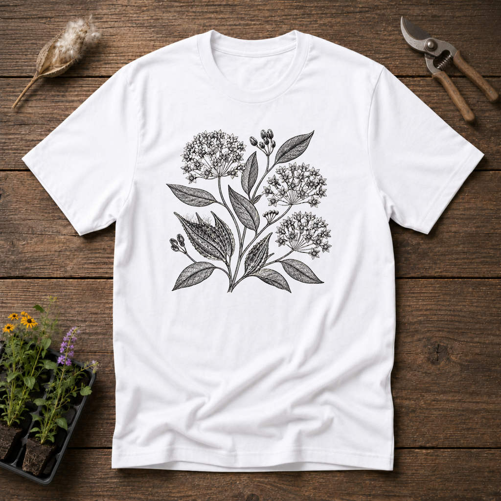 Snowy Milkweed T-Shirt